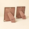 3.5"x5" 2pc Picture Frame Brass Finish - Hearth & Hand™ with Magnolia - 4 of 4