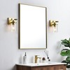 Elegant Lighting Saanvi 1 light Chrome and Clear Bath Sconce - 3 of 4