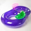 Swim Central 76" Inflatable Purple Side By Side Swimming Pool Lounger Raft - image 4 of 4