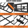 Acekool 64" Roof Cargo Basket & Bag | 21 Cu Ft Storage | Lock Included | 200LB Capacity SUV/Truck Carrier - 4 of 4