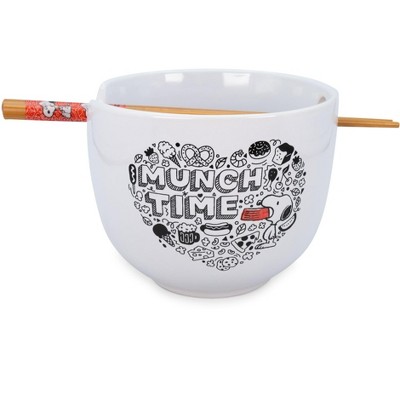 Silver Buffalo Bratz 20-ounce Ceramic Ramen Bowl And Chopstick Set : Target