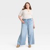 Women's Highest-Rise Palazzo Wide Leg Jeans - Universal Thread™ - 3 of 3