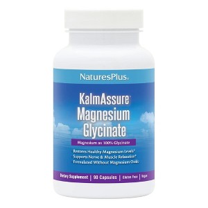 Kalmassure Magnesium Glycinate by Nature's Plus  -  90 Capsule - 1 of 3