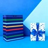 Bows And Sparkles Medium Striped Happy Birthday Gift Bag Purple - 2 of 3