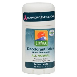 Lafe's Natural and Organic Deodorant Stick with Organic Hemp Oil 2.5 oz - 1 of 2