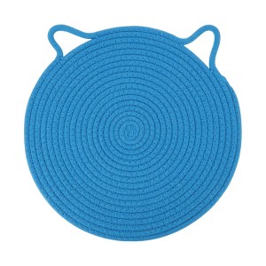 Unique Bargains Single Cat-Ear Shape Heat Resistant Coaster Cotton 11.81"x11.81"0.31" - 1 of 3