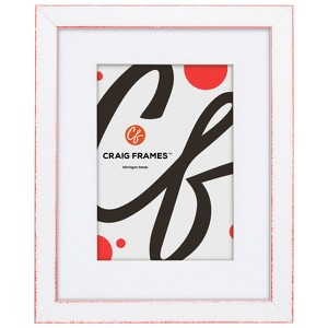 Slushie  Strawberry Red Picture Frame, Matted - 1 of 3