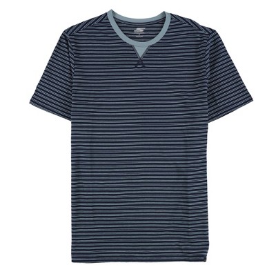 Skechers Mens Connection Basic T-Shirt, Blue, Large