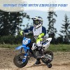 12V Kids Electric Dirt Bike with Training Wheels, Rear-Wheel Drive, Battery Powered Ride-On Motorcycle for Toddlers Ages 3+ - 4 of 4