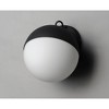 ET2 Lighting Half Moon 1 - Light Wall Light in  Black - 3 of 4
