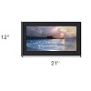 HomeRoots Rest of My Sunsets Black Framed Print Wall Art - 3 of 3