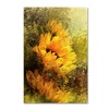 Trademark Fine Art -Jai Johnson 'Impressionist Sunflowers' Canvas Art - 2 of 3