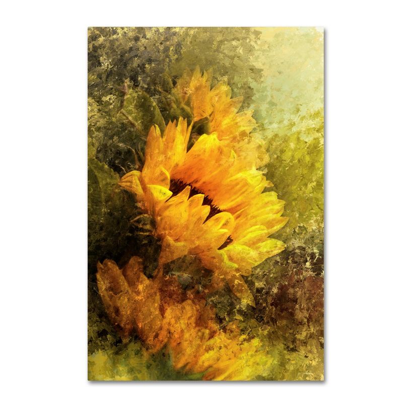 Trademark Fine Art -Jai Johnson 'Impressionist Sunflowers' Canvas Art, 2 of 4