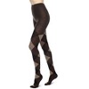 Memoi Women's Classy Argyle Thick Sweater Tights - 4 of 4