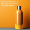 Unique Bargains Silicone Anti-Slip Protective Reusable Water Bottle Boot 2 Pcs - 4 of 4