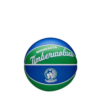 NBA Minnesota Timberwolves Retro Mini Basketball