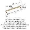 Amerock Ballard Pull for Cabinets, Drawers, and Furniture - 3 of 3