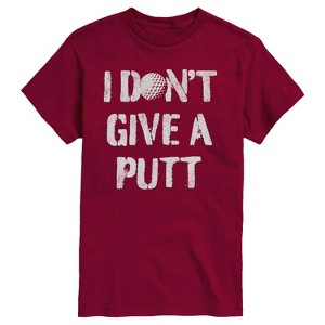 Men's - Instant Message - I Dont Give A Putt Short Sleeve Graphic T-Shirt - 1 of 4