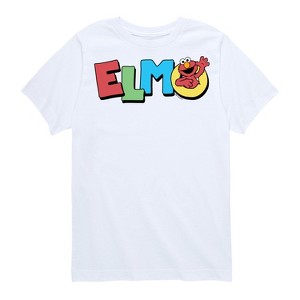 Boys' - Sesame Street - Elmo Short Sleeve Graphic T-Shirt - 1 of 4