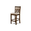 New Classic Furniture,Gia Cherry Wood Counter Chair With Fabric Seat (Set Of 4) - 2 of 4