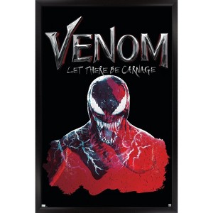 Trends International Marvel Venom: Let There be Carnage - Black and Red Framed Wall Poster Prints - 1 of 4