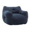 Sapphtopaz Lazy Bean Bag Chair with Armrests,Bean Bag Sofa with High-Density Foam for Adults & Kids,Comfy BeanBag Chair for Living Room,Bedroom - 3 of 4