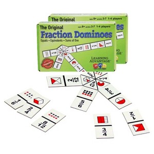 Learning Advantage The Original Fraction Dominoes, 2 Sets - 1 of 4