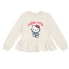 Hello Kitty Fleece Pullover Sweatshirt and Ribbed Flare Leggings Outfit Set - 2 of 4