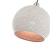 Livex Lighting Dublin 1 - Light Pendant in  White/Brushed Nickel - 2 of 4