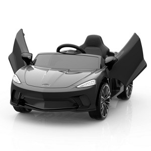 Kids 12V Ride On Sports Car, Battery Powered Electric Toy, w/ Parent Remote Control, Bluetooth, Horn, Music & LED Headlights Taillights, for 3-6 Y - 1 of 4