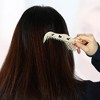 Unique Bargains Women Heart Style Curly Thick Wavy Straight Hair Wide Tooth Comb 1 Pc - 2 of 4