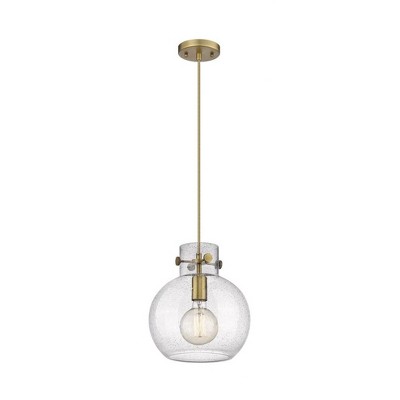 Newton Sphere - 1 Light Pendant In Industrial Style-11.13 Inches Tall and 10 Inches Wide