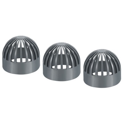 Unique Bargains Round Outdoor Leakproof Sewer Drain Pipe Fitting Adapter