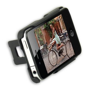 QMadix Duro Kickstand Case for Apple iPhone 4/4S (Black) - 1 of 1