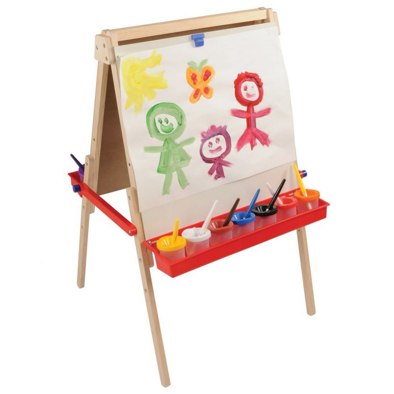 Kaplan Early Learning Floor Style Adjustable Height Art Easel, 2 of 3