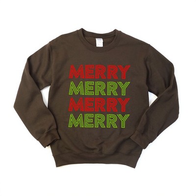 Simply Sage Market Women's Graphic Sweatshirt  Merry X 4
