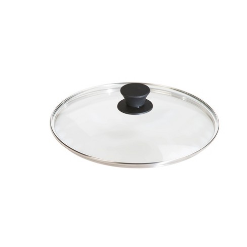 Victoria Glass Lid with Stainless Steel Knob for 13 Skillet