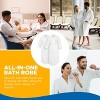 Ben Kaufman Velour Robe - Hotel & Spa Quality Cotton Robe - Velour, His / Hers (2 Pack) - 4 of 4