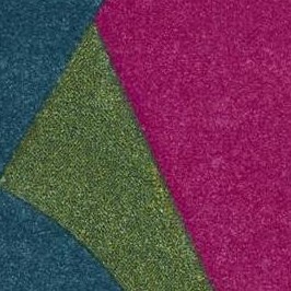 peacock blue/fuchsia
