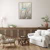 32" x 42" Pretty Birds Neutral V by Julia Purinton Framed Canvas Wall Art Print - Amanti Art: Modern Lithograph, Polystyrene Frame - 4 of 4