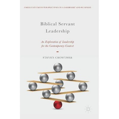 Biblical Servant Leadership - (Christian Faith Perspectives in Leadership and Business) by  Steven Crowther (Hardcover)