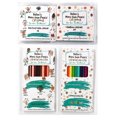 Creativity Pack Colored Pencil & Crayon Bundle - Bellen's More Than Peach