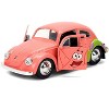 1959 Volkswagen Beetle "Patrick Star" Livery Pink "SpongeBob SquarePants" (1999-Current) TV 1/32 Diecast Model Car by Jada - 2 of 4