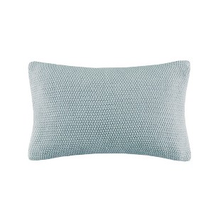 Gracie Mills Lessie Ultra-Soft Knit Oblong Pillow Cover - 1 of 4