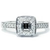 Pompeii3 1/4ct Vintage Semi Mount Engagement Ring 14K White Gold - 2 of 4