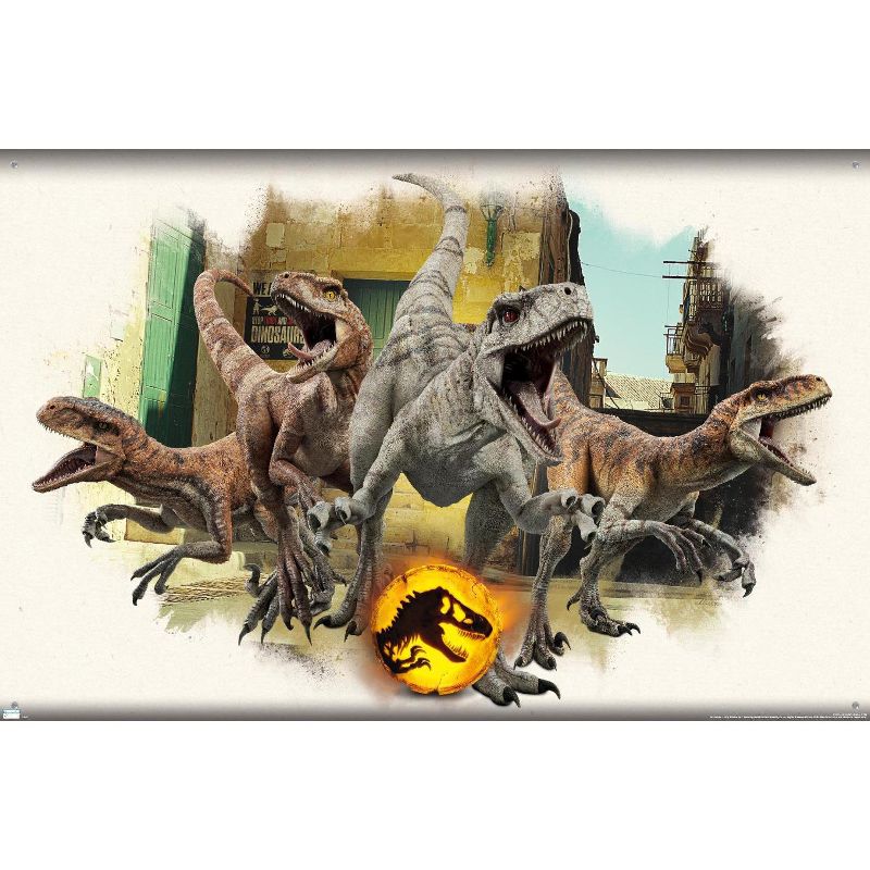Trends International Jurassic World: Dominion - Atrociraptors Focal Unframed Wall Poster Prints, 4 of 7