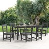 Arceso Armless HDPS Outdoor Dining Chairs, Weather-Resistant Patio Chairs, 350 lb Support, for Lawn, Garden, Backyard or Indoor Use - 2 of 4