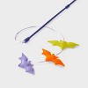 17.5" Bats Cat Wand Toy - Boots & Barkley™ - 3 of 3