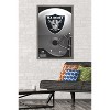 Trends International NFL Las Vegas Raiders – Logo 20 Framed Wall Poster Prints - 2 of 4