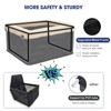 JOEJOY Dog Car Seat for Small Dogs, Deluxe Dog Booster Car Seats with Metal Frame, Puppy Car Seat, Dog Car seat for Pets Up to 15lbs - 3 of 4
